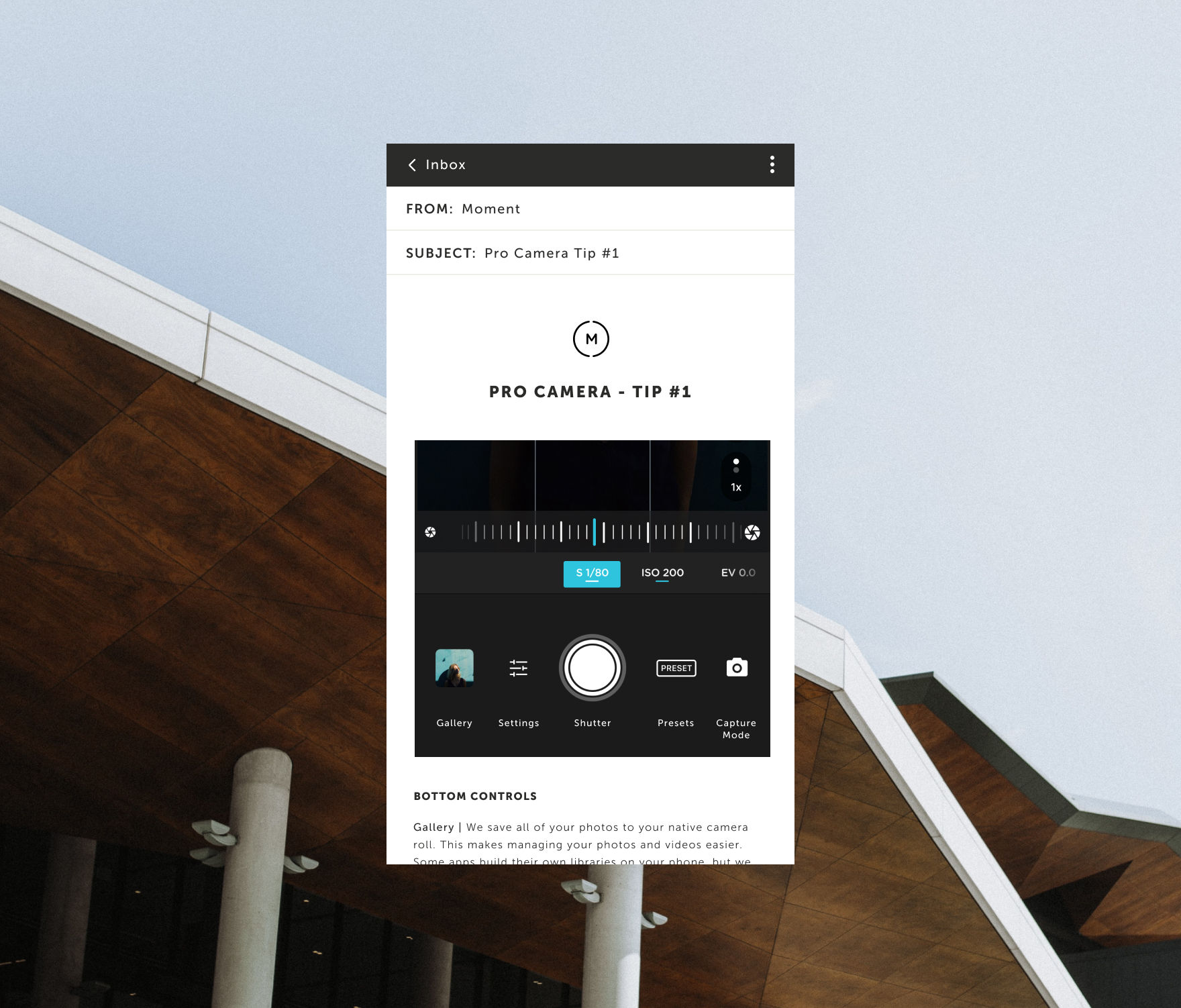 Pro Camera by Moment